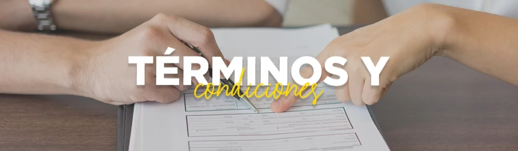 Banner términos y condiciones - Luxury Travel